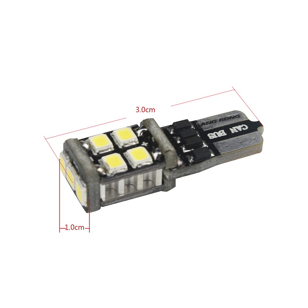 Bisa COD Lampu Mobil Headlight LED T10 W5W 11 SMD 2835 2 PCS - NOVSIGHT A383