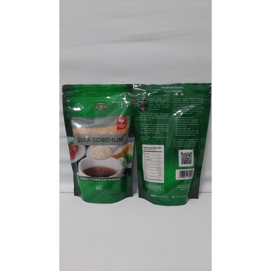 

Sorghum Foods - Gula Sorghum - 250 gr