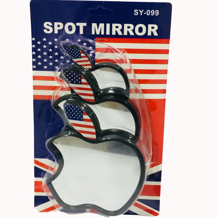 KACA SPION / SPOT MIRROR SY099 3 PCS KACA MODEL APEL UNIVERSAL