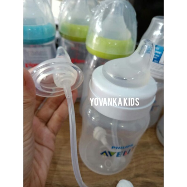Duckbill/Dot Sippy Lembut Untuk Botol Avent Classic Dan Pigeon Wide Neck(Tanpa Botol)-4