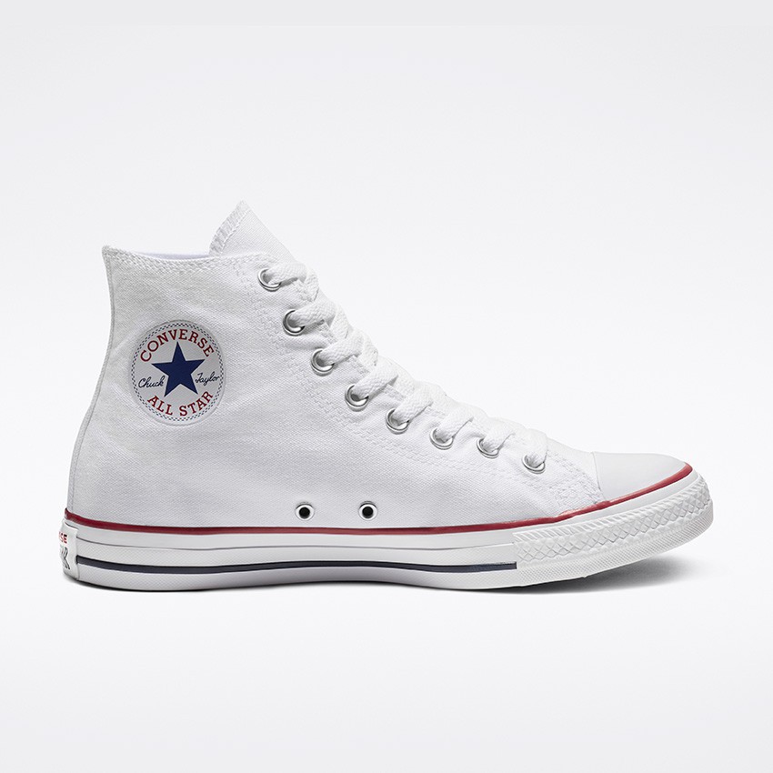 white unisex converse