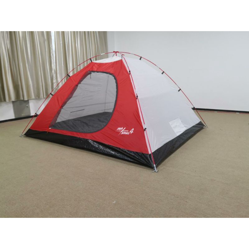 TENDA DOME CAMPING DOUBLE LAYER BORNEO 4 X GREAT OUTDOOR LIMITED EDITION - 100% ORIGINAL