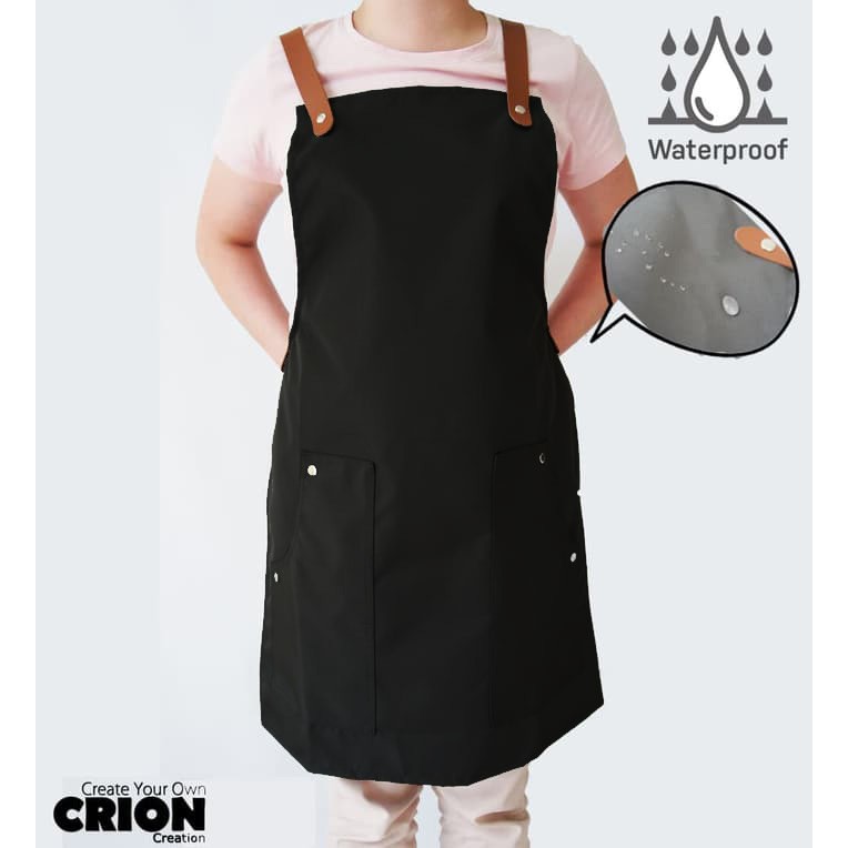 Apron Barista / Apron Barbershop / Apron Chef / Celemek Waterproof