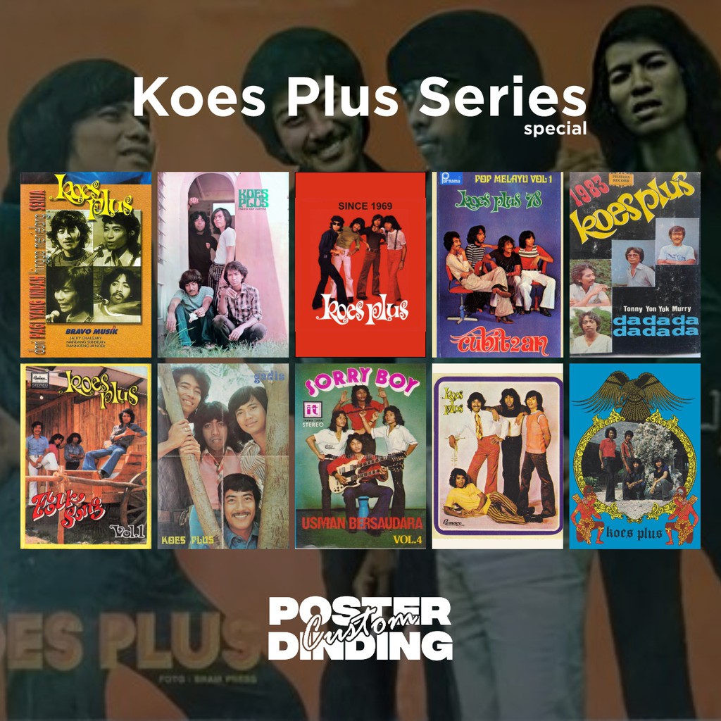 Paket poster dinding A4  Koes plus 10pcs / 20pcs / 60pcs ( poster dinding Special )
