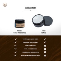 HIS ERHA Pomade Rambut Pria - Water Based Pomade 35 gr