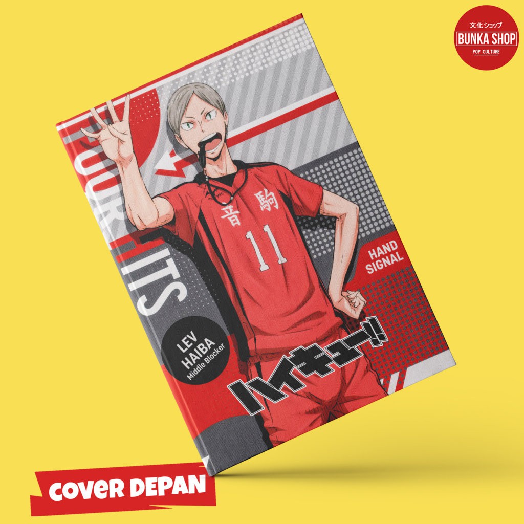 

Note Book Film Anime Haikyuu Lev Haiba Hardcover A5 Buku Tulis Catatan Murah Jurnal Agenda Planner