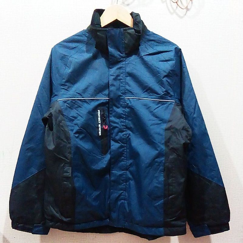 JAKET OUTDOOR SIZE M DEWASA PROTECT WINTER cocok utk anak gunung pendaki