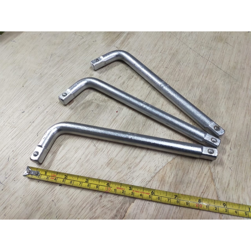 GAGANG SHOCK L 1/2&quot; X 10&quot; HANDLE SOCK L OFFSET STANG KUNCI SOCK TERMURAH