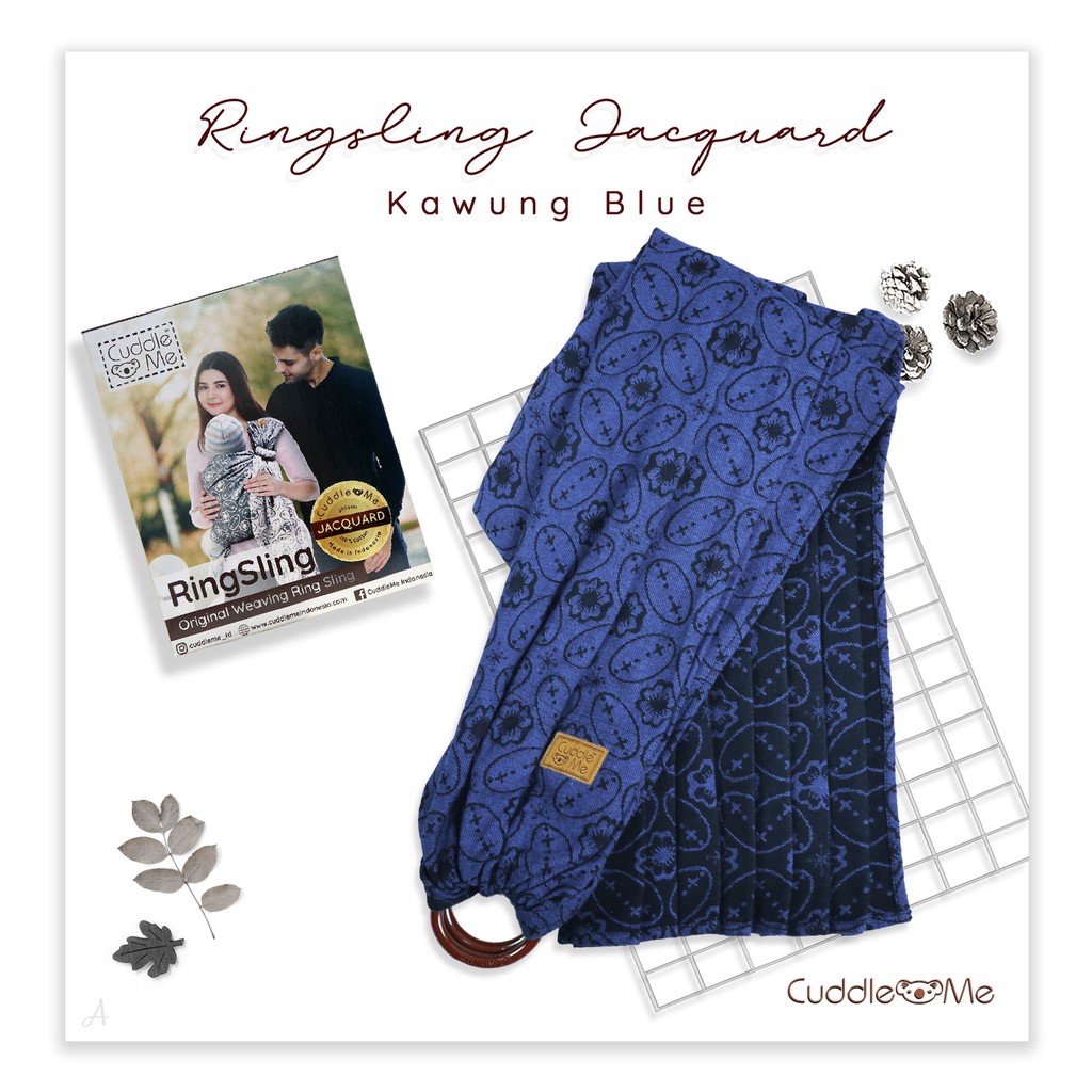 ( BISA COD ) (FREE SABUN HAGMI+MASKER) Gendongan Ring Sling Tenun Jacquard Cuddle Me