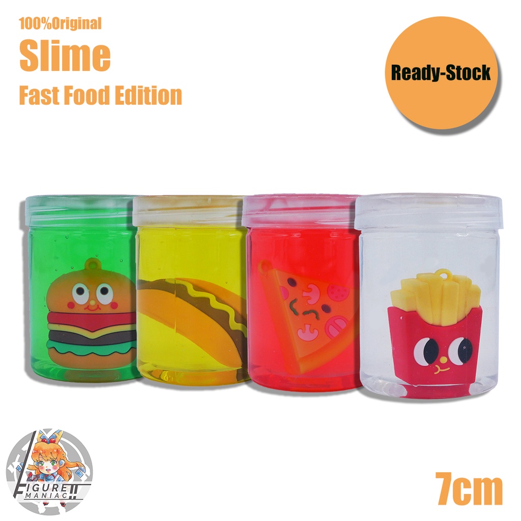 Figure Maniac - Slime Fast Food Tabung Edition 7 cm Import Premium