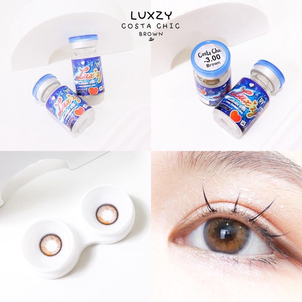 Softlens costa chic brown / Kontak Lensa