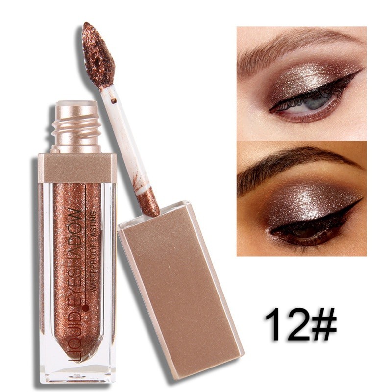 Eyeshadow Cair Eye Shadow Liquid Shimmer Metallic Shiny Kosmetik