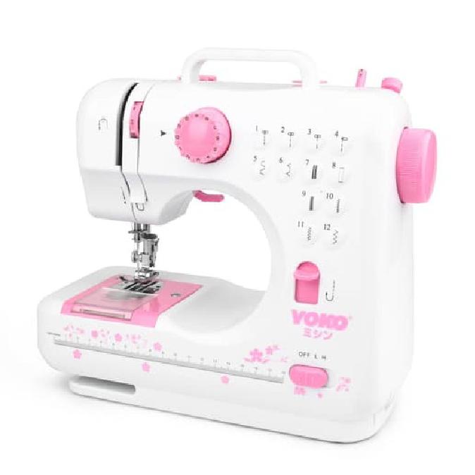 YOKO Mesin Jahit Portable Mini 12 Pola Jahitan Murah