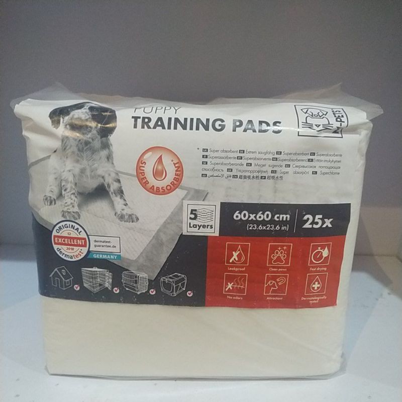 M-Pets Puppy Training Pads 33x45- 45x60/ Underpad Anjing Kucing