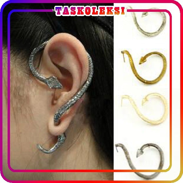 ☛TK☚ A051 Anting 1 Pasang Anting Gantung Model Ular Gaya Retro untuk Wanita Import