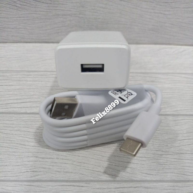 Charger Oppo Original 100% Type C Flash Charging A16  A5 A9 2020