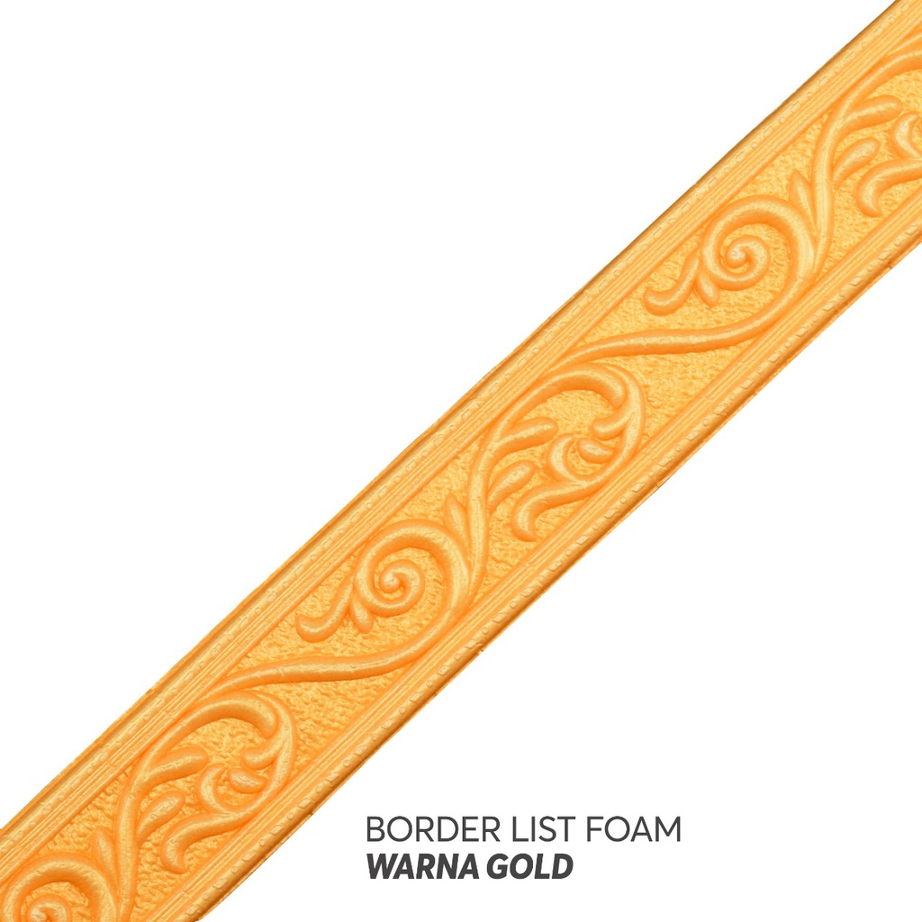 LIST FOAM WALL BORDER 3D LIS WALLPAPER BORDER STICKER WAINSCOATING-T5-013