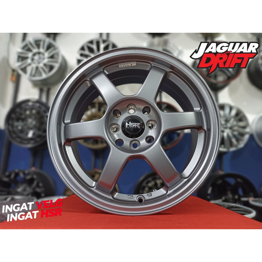 Pelek Mobil Racing TE37 R16 Untuk Agya Sigra  Mobilio City Vios Mach Yaris - Hsr Tokyo Ring 16 Murah