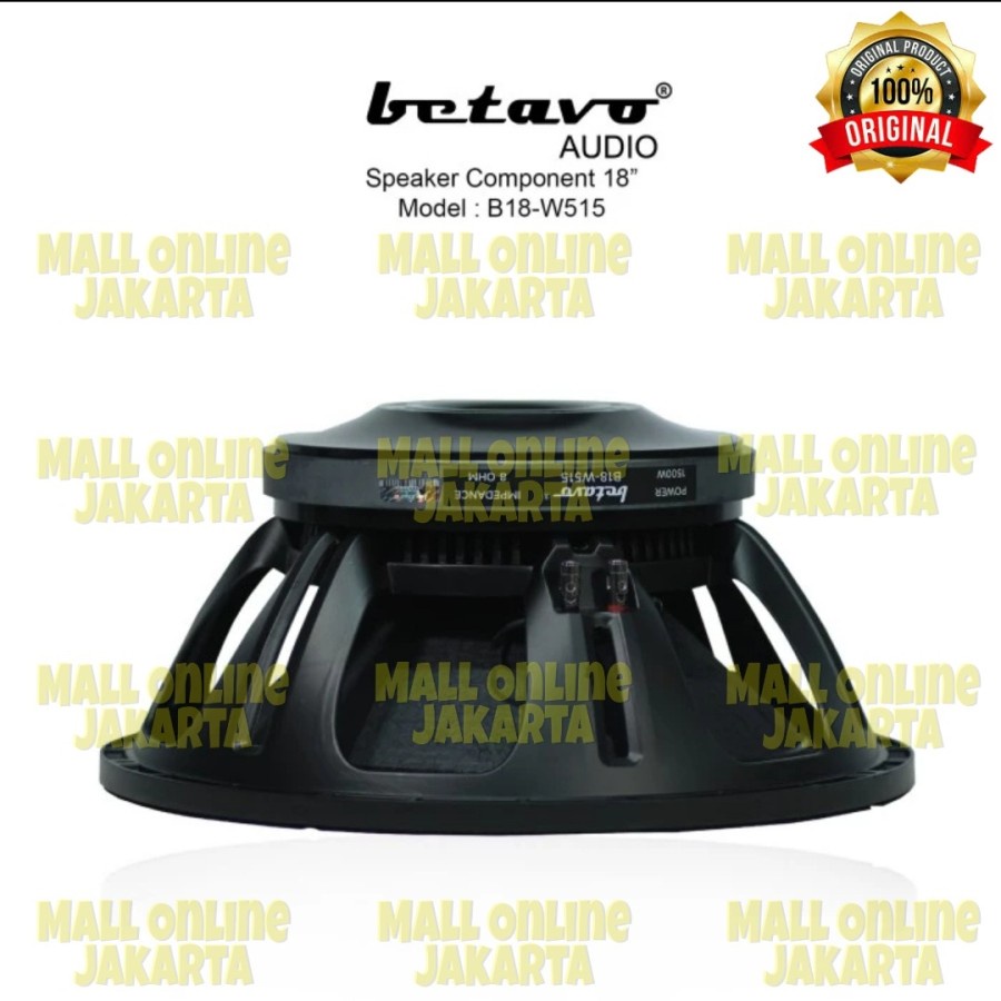 Speaker komponen betavo 18 inch B18 w515 component b18 w 515