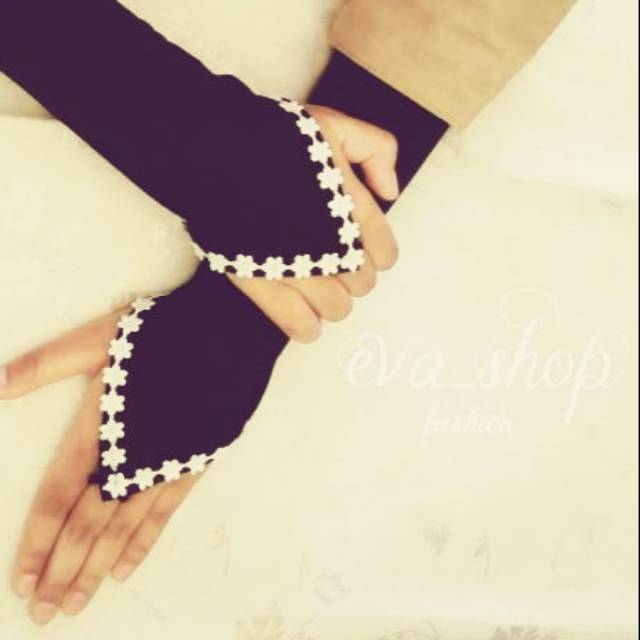 Handsock cincin renda/manset renda/manset tangan