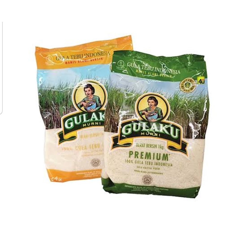 Gula Pasir Gulaku 1Kg - Pcs