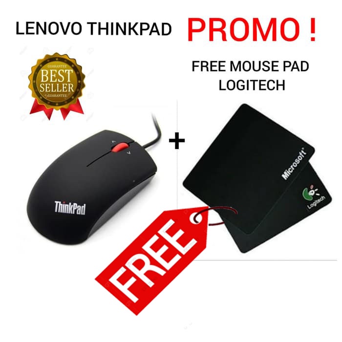MOUSE LENOVO THINKPAD OPTICAL USB / MOUSE WIRED / MOUSE USB / THINKPAD / gaming Mouse Pad / mouse wired gaming / Mouse gaming / Mouse kabel / Logitech Alas Mouse Universal SW418 / Tatakan Mouse / Mouse Laptop Notebook Gaming / Mouse Usb Kabel Laptop