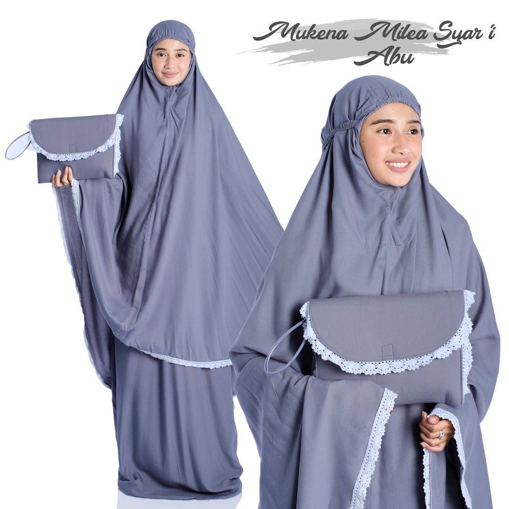 Mukena Dewasa Rayon Bali Milea Syari