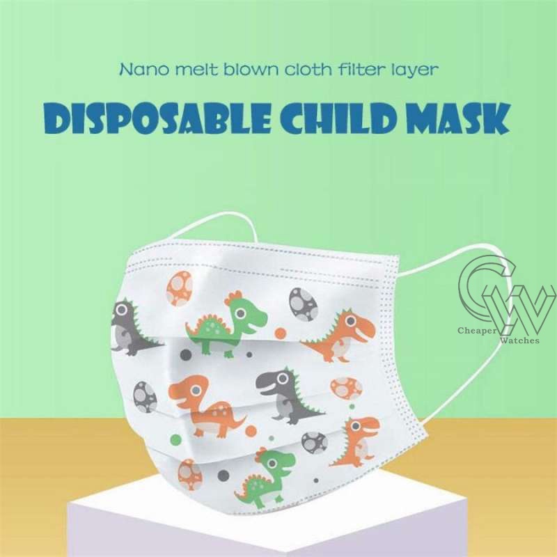 Cheaper-Masker Anak Motif 3Ply Termurah Disposable Child Face Mask isi 50pcs/ 1Box