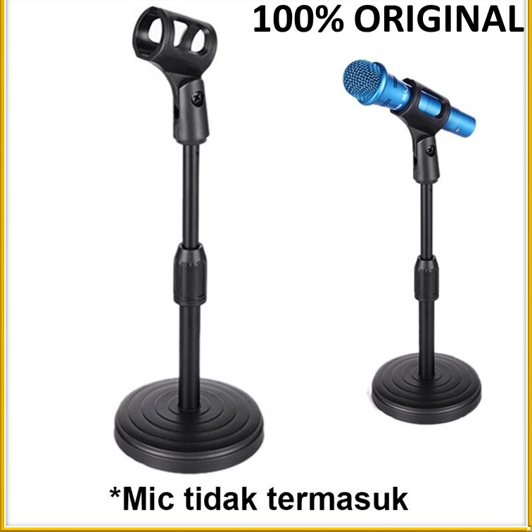 Stand Mic Holder - Stand Microphone Meja - Holder Mic