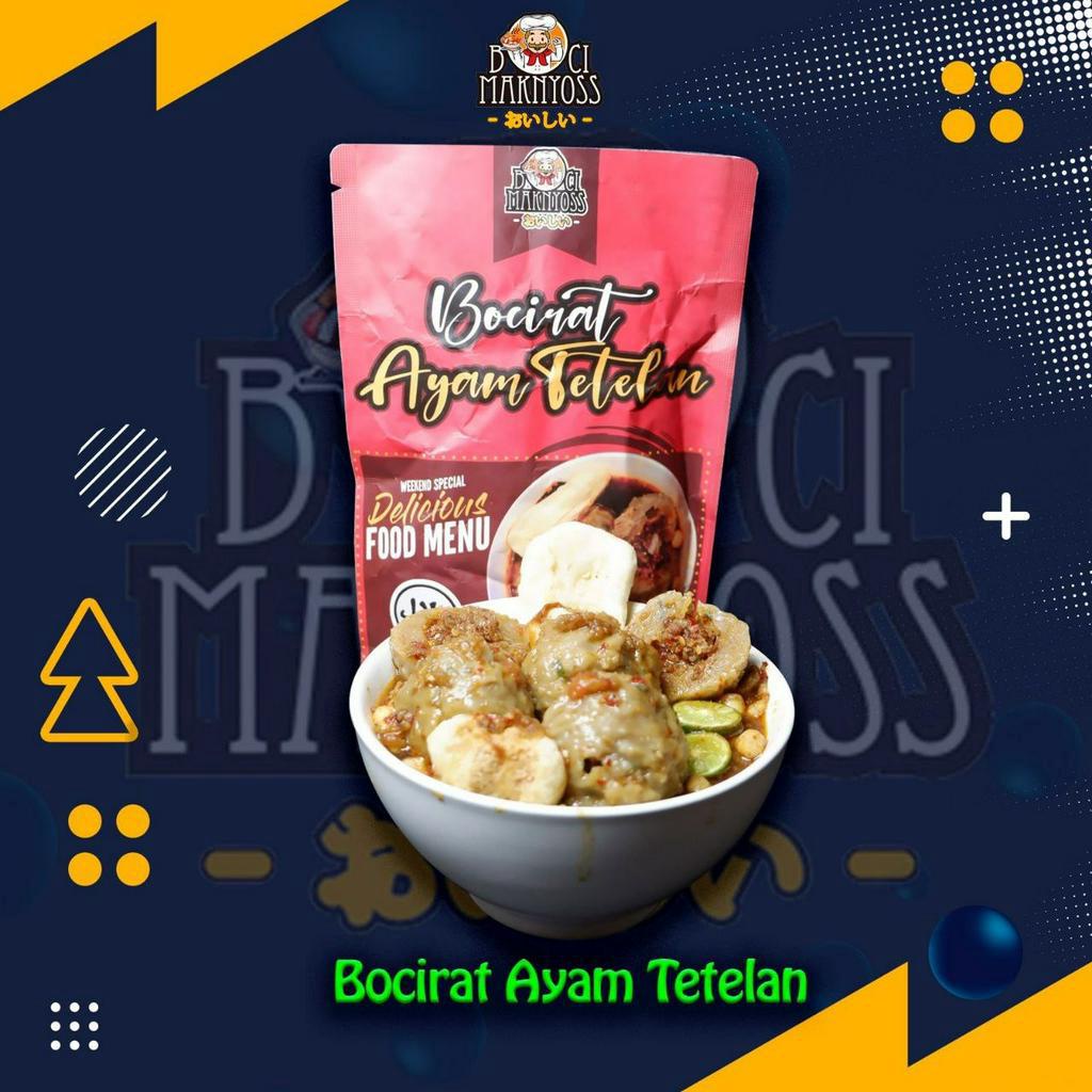 

Bocirat Ayam Tetelan Boci Maknyoss Murah Halal Lezat Baso Aci Tulang Rangu Pedas Cuanki Lidah Tahu Siomay Bakso Pilus Jeruk Limau Maknyos