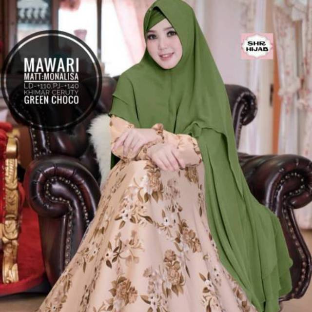 MAWARI SYARI / TERATAI SYARI / ASHANTI SYARI / CANDY SYARI / RISKA SYARI / GAMIS SYARI CANTIK
