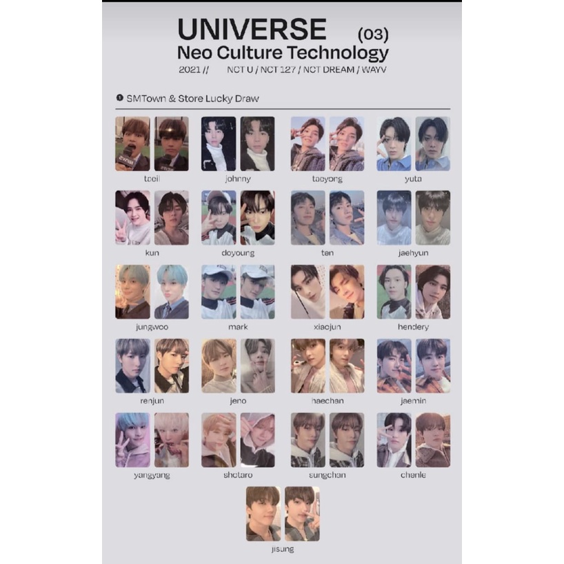 PO Lucky Draw Universe || Fanmade x Selchin