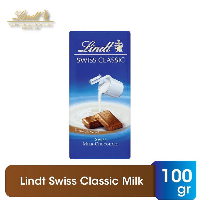 

BEST SELLER Lindt Swiss Classic Milk 100gr