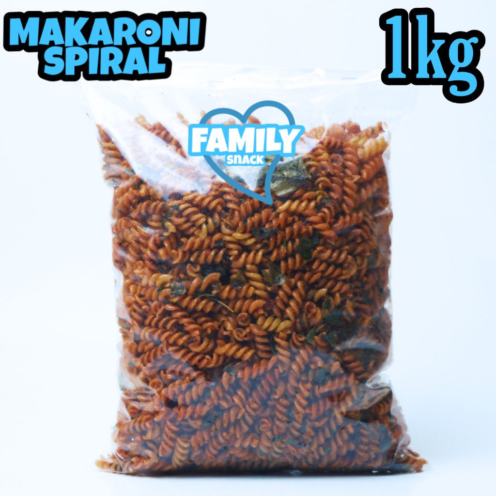 

Makaroni Spiral Kriuk Seblak 1kg Daun Jeruk Rasa Varian