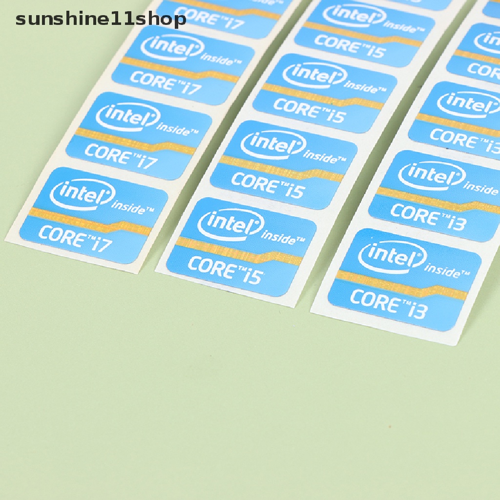 (SHO) Stiker Logo Ultrabook Performance Untuk Laptop Intel Core i3 i5 i7