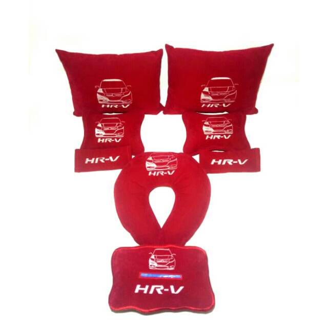 Honda HRV Bantal aksesoris mobil Bordir siluet mobil