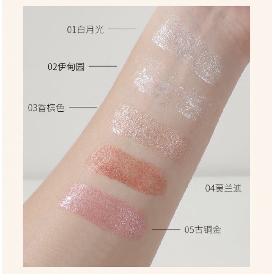 LAMEILA LIQUID GLITTER EYESHADOW 5 COLOR LA020