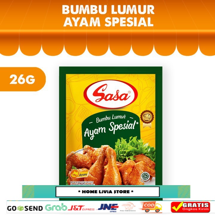 

Sasa Bumbu Lumur Ayam Spesial 26 gr