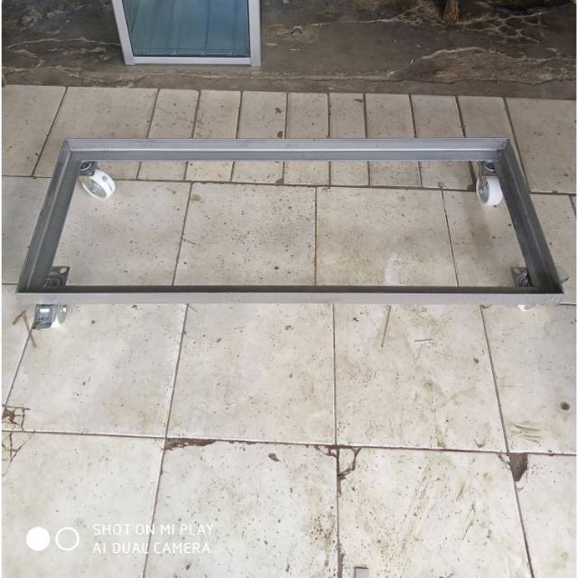 Roda etalase ukuran 1meter