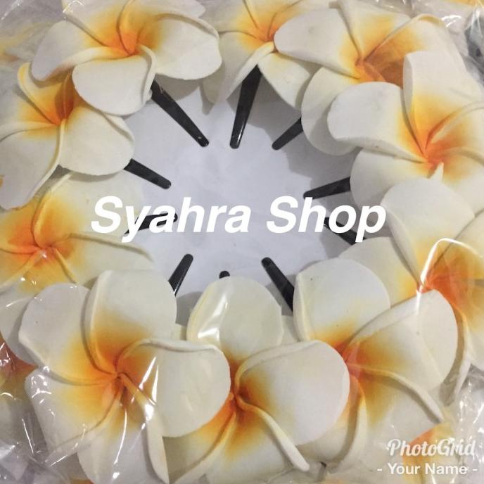 JEPIT JEPUN BALI BESAR / JEPIT BUNGA KAMBOJA PUTIH BALI