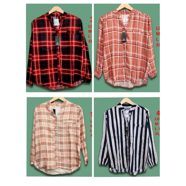 Kemeja Nevada Wanita motif