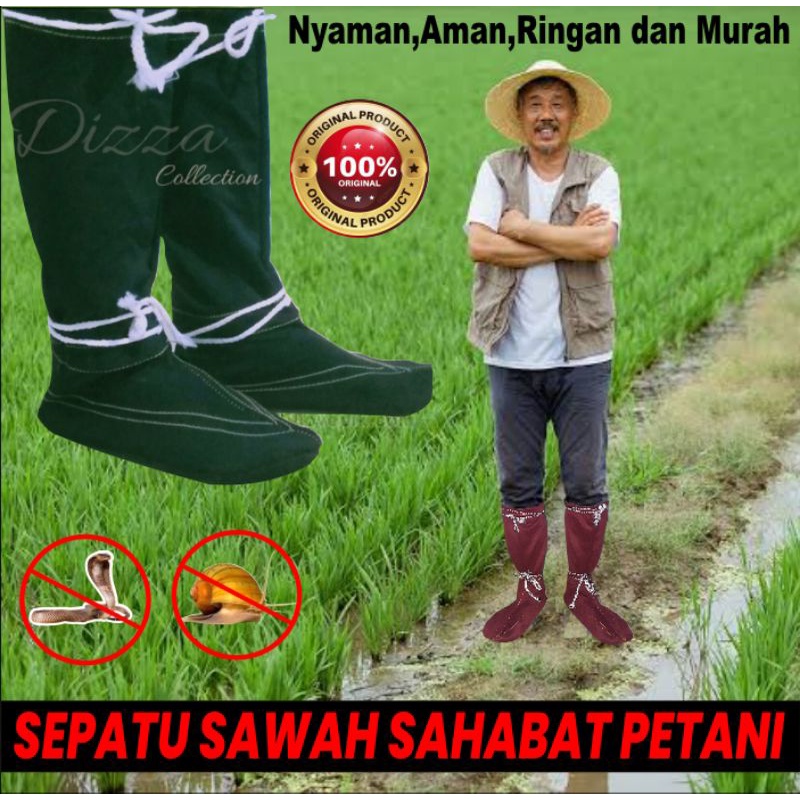 sepatu sawah anti keong kusus buat petani