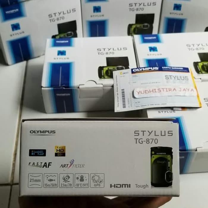 "KD" OLYMPUS STYLUS TG-870 Waterproof Garansi Resmi OCCI