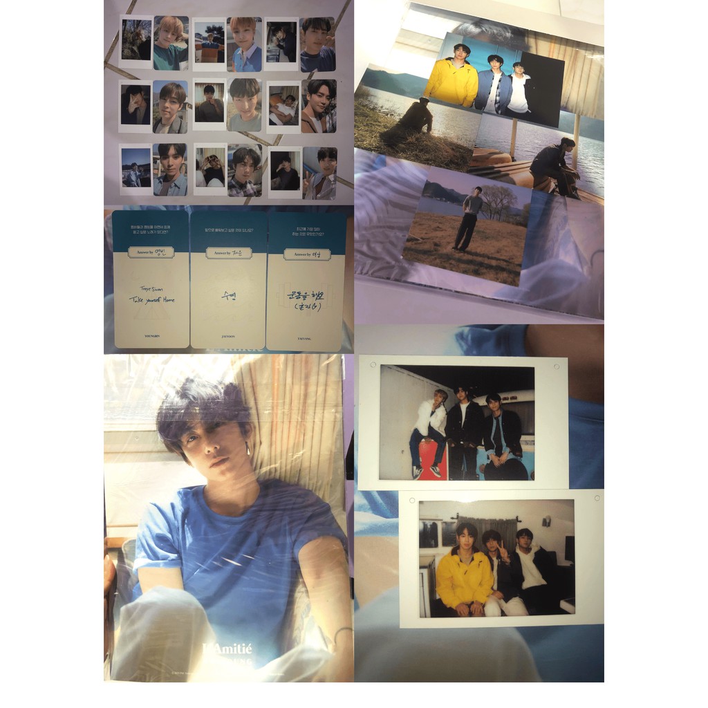 SF9 Photobook L'Amitie (PC Photocard Polaroid Poster Ask Card) Rowoon Inseong Chani Dawon Hwiyoung