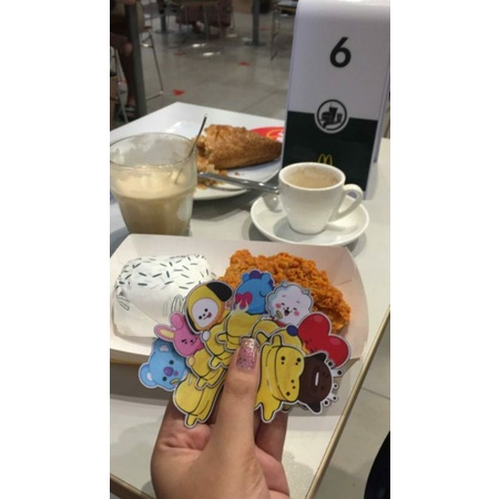 

Sticker BT21 Butter Die Cut