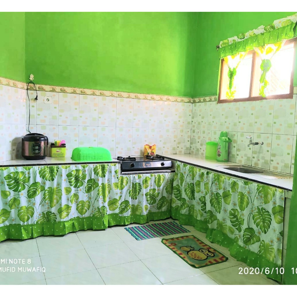 gorden kolong meja dapur shabby / gorden kolong dapur / gorden meja dapur / gorden kolong / gorden s