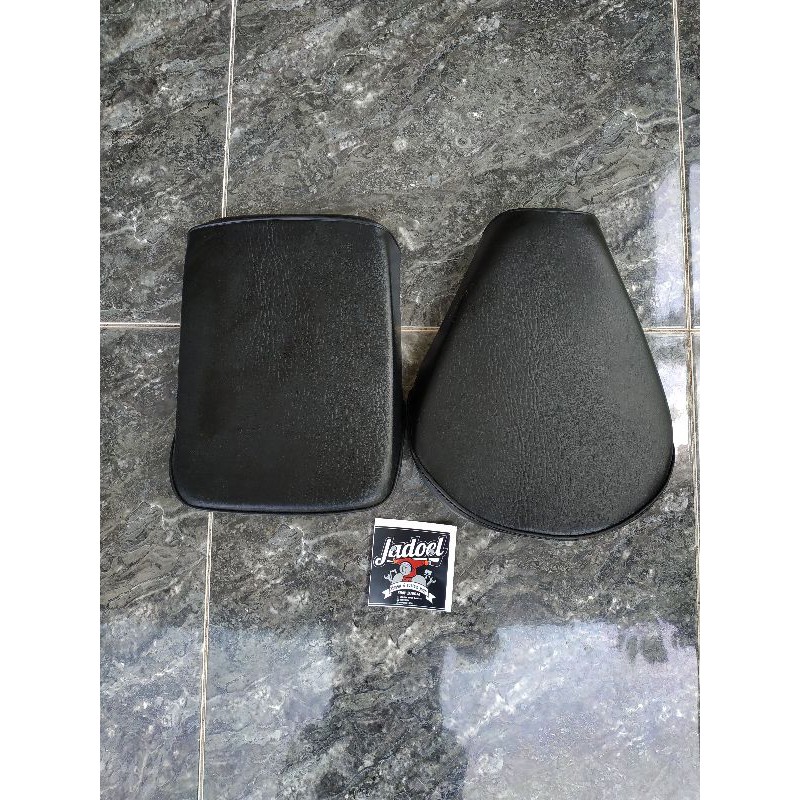 Jok Sadel Sedel Saddle Bantalan Bokong Honda c50 Pispot c70 Pisah Hitam