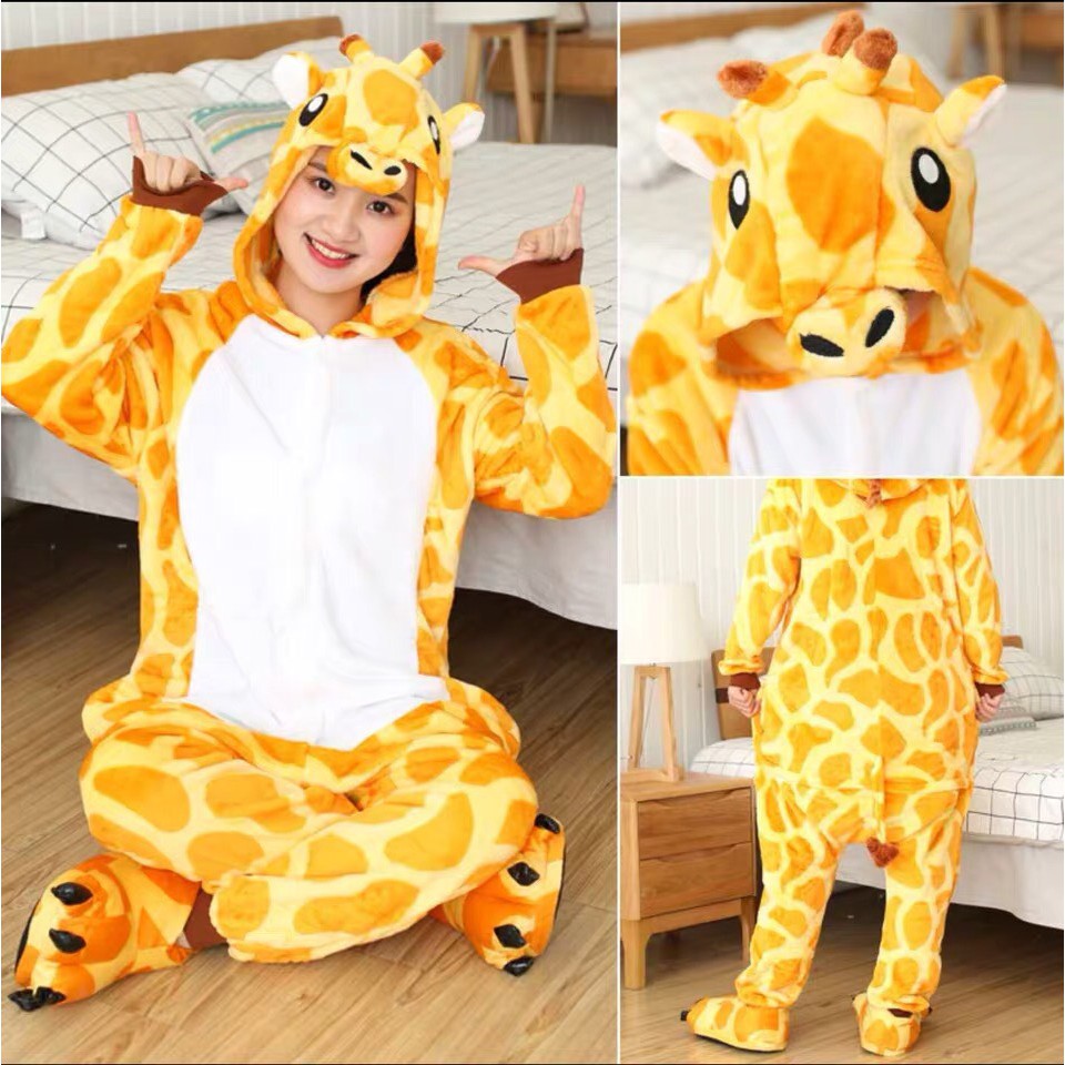 BAJU ONESIE GIRAFFE JERAPAH KOSTUM