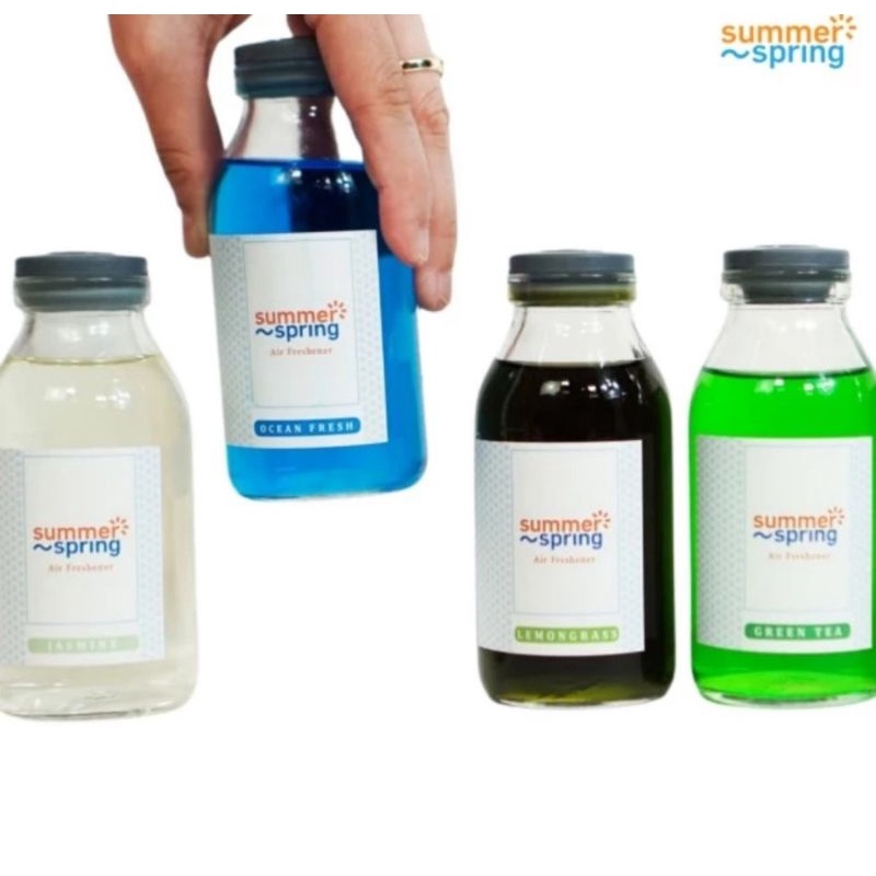 SUMMERSPRING - REFILL ISI ULANG PARFUM PENGHARUM MOBIL BOTOL APEL SUMMERSPRING - PARFUM PENGHARUM RU