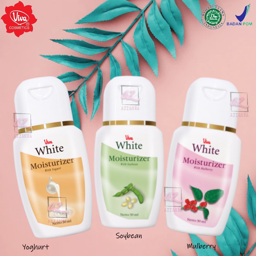 Viva White Moisturizer 30ml Mulberry | Yoghurt | Soybean